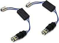 Vista 7 de iJDMTOY luces LED blanco xenón 6000K libre de errores 13-SMD-5050 para recorte no xenón, luz de estacionamiento de posición