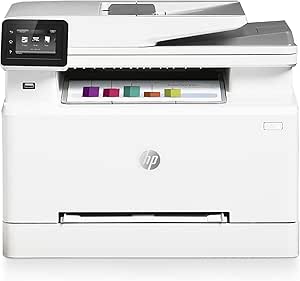 HP Color LaserJet Pro M283fdw Imprimante Laser tout en un couleur (Photocopie, Scan, Impression, Fax, Chargeur automatique de documents, Recto/Verso, Wifi)