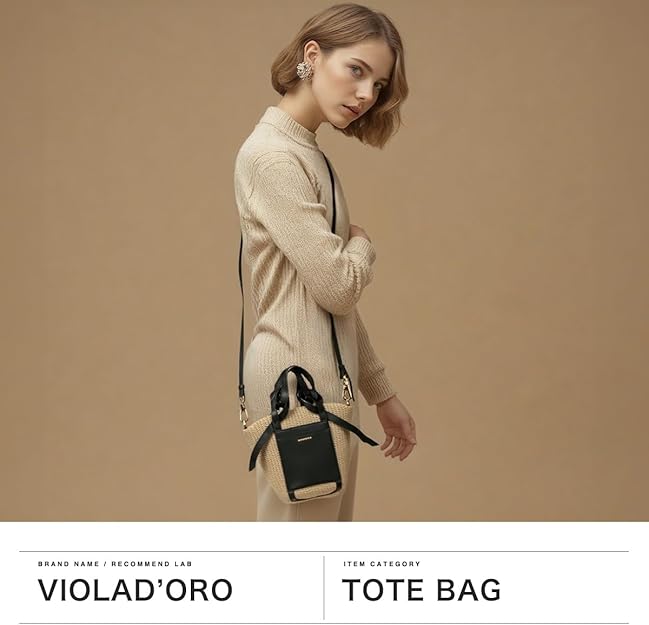 Amazon | [ヴィオラドーロ] MIRO レザーポケット2WAYミニトート V-8624