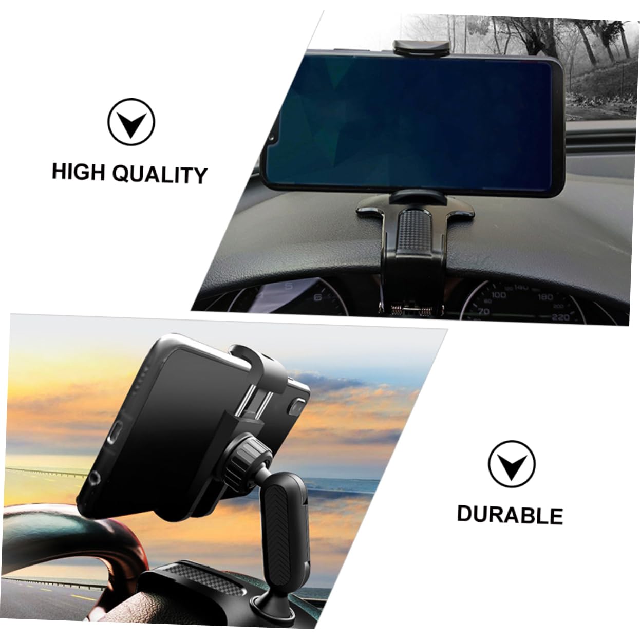 Mikinona Supporto Per Telefono Magnetico Da Auto 3 Pezzi Supporto Per Specchietto Retrovisore Facile Da Installare