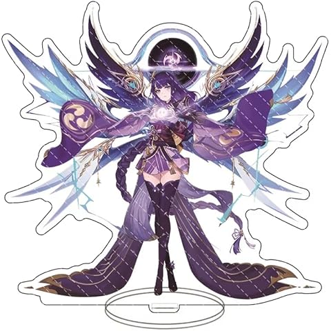 Figurine Acrylique Personnage Violet Cover