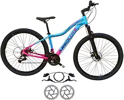 Bicicleta Aro 29 Absolute Hera 24 V MTB Aluminio Freio Hidráulico Suspensão 80mm Feminina