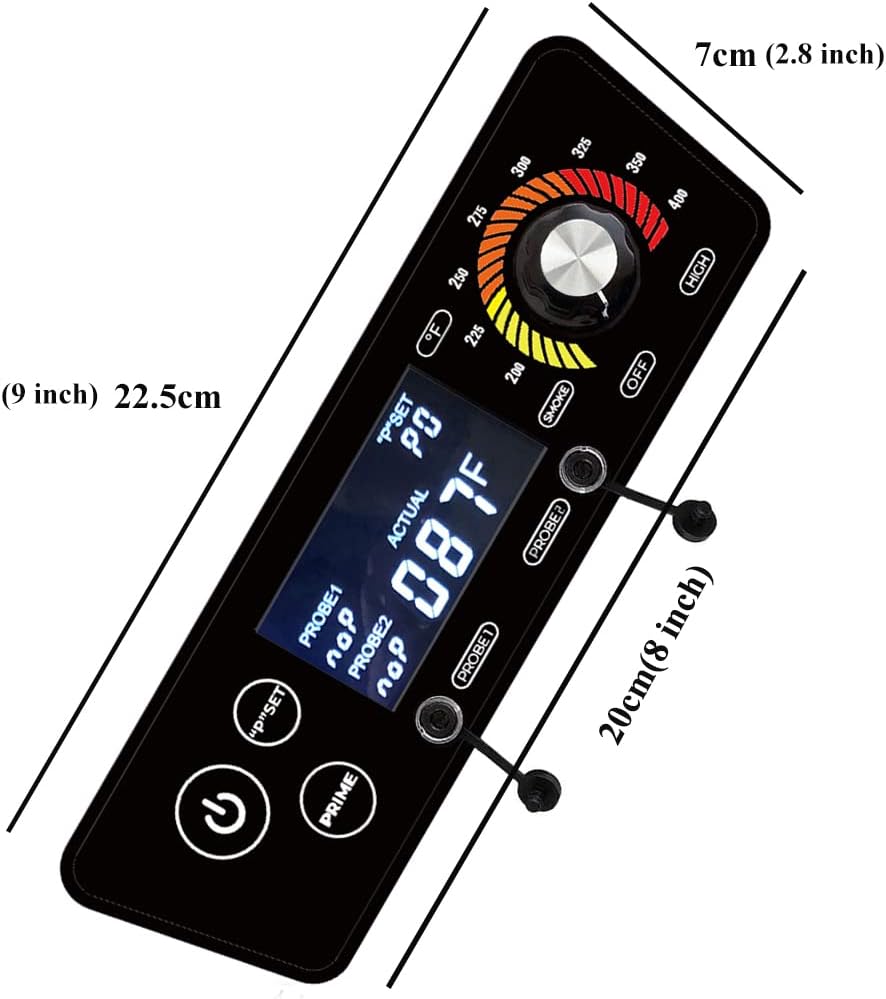 Upgrade Control Board for Pit Boss Replacement, SROKIO Digital Thermostat Controller Board Compatible with Pit boss Wood Pellet Grills