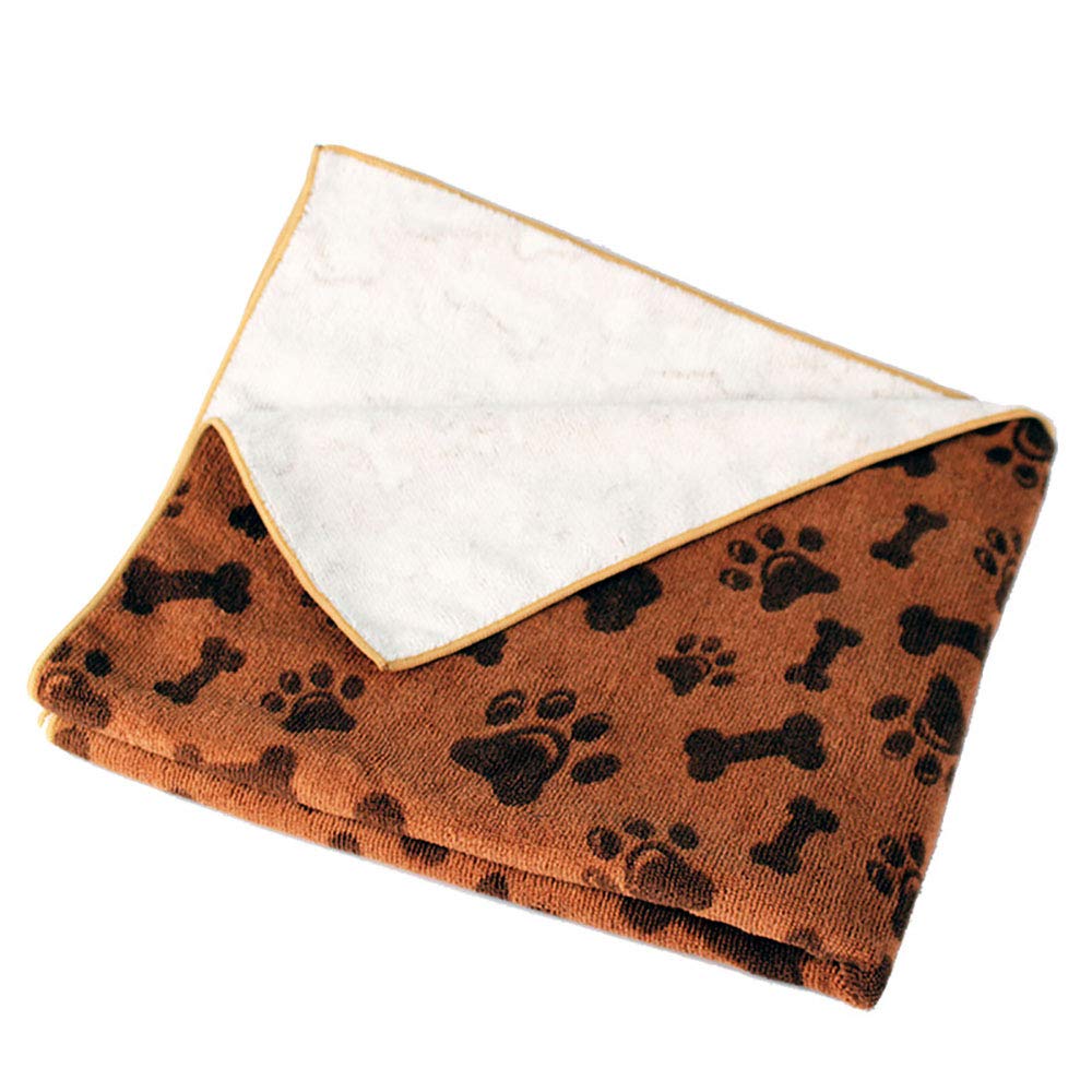 Serviette pour Chien, Absorbant pour Animaux de Compagnie Serviette de Bain à Séchage Rapide pour Petits, Moyens, Grands Chiens et Chats