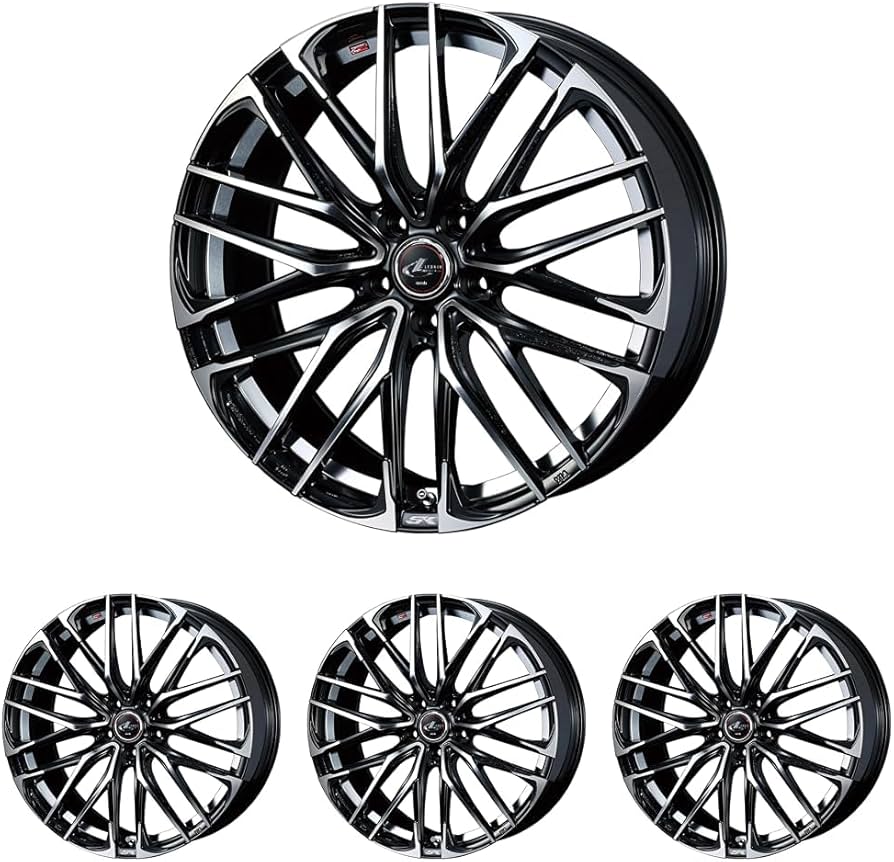 weds LEONIS 16インチ PCD114.3 5穴 アルミホイール 16インチ 6.5J 5H