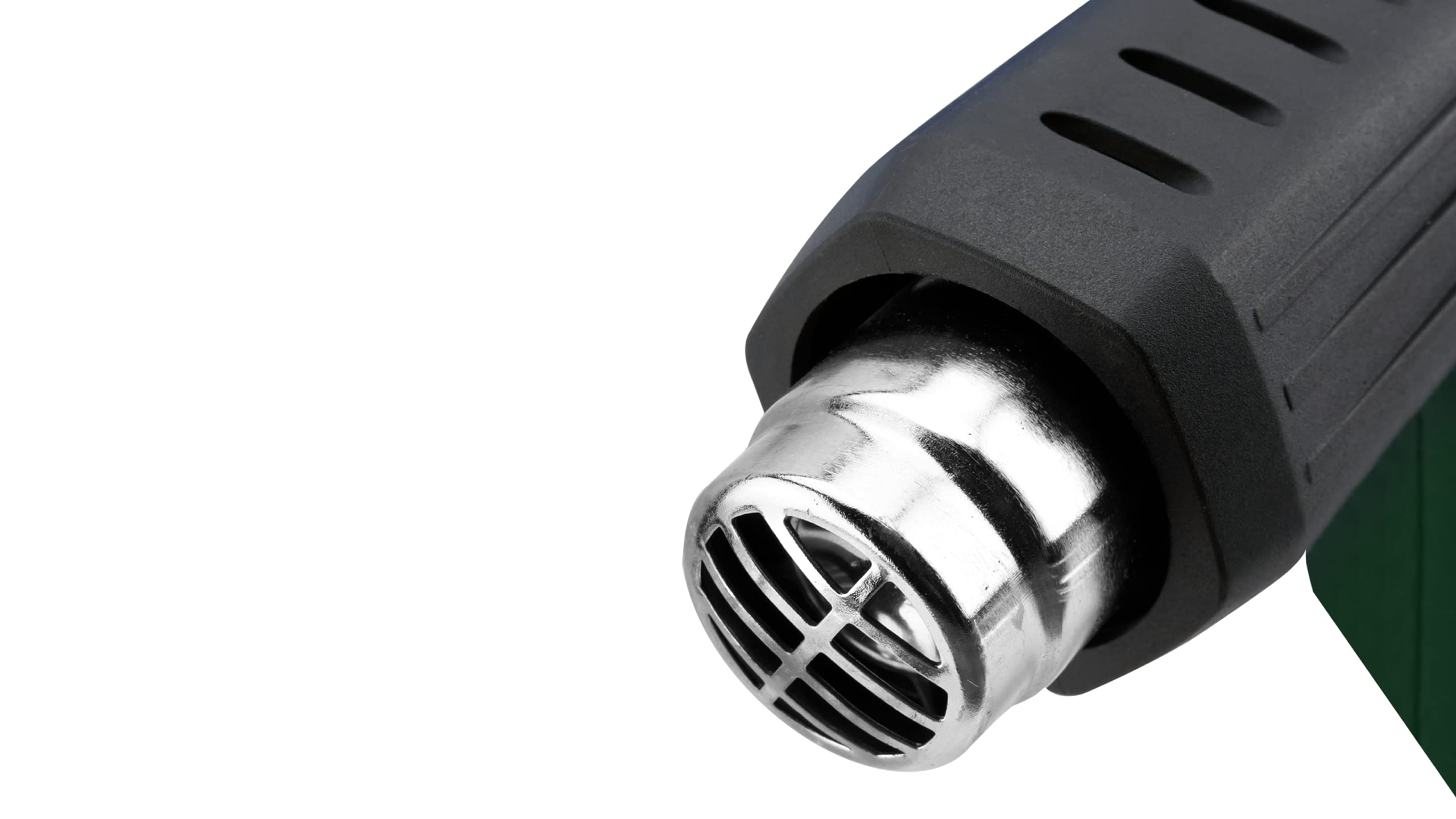 SALKI | Pistola de Aire Caliente HSK 2000W 3E | Soplador de Aire Caliente de 2000W | 3 Niveles de Potencia | Temperaturas del Aire de >50 °C | 450-600 °C | Para Decapar | Secar | Quitar Vinilos
