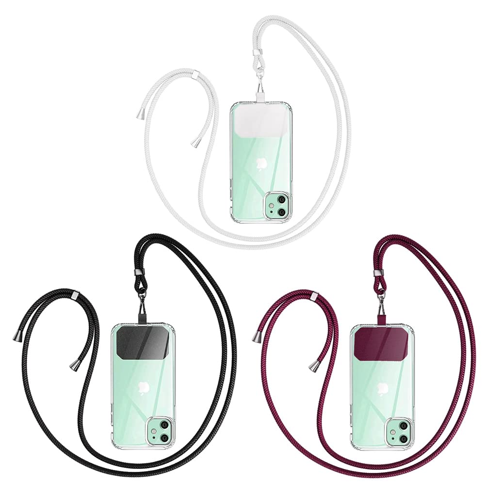 GUMO-LONG Handyband Universal zum Umhängen - Kompatibel mit jedem Handy und Smartphone, Kette zum Umhängen, Hülle mit Kordel, Handyband mit jeder Hülle kombinierbar
