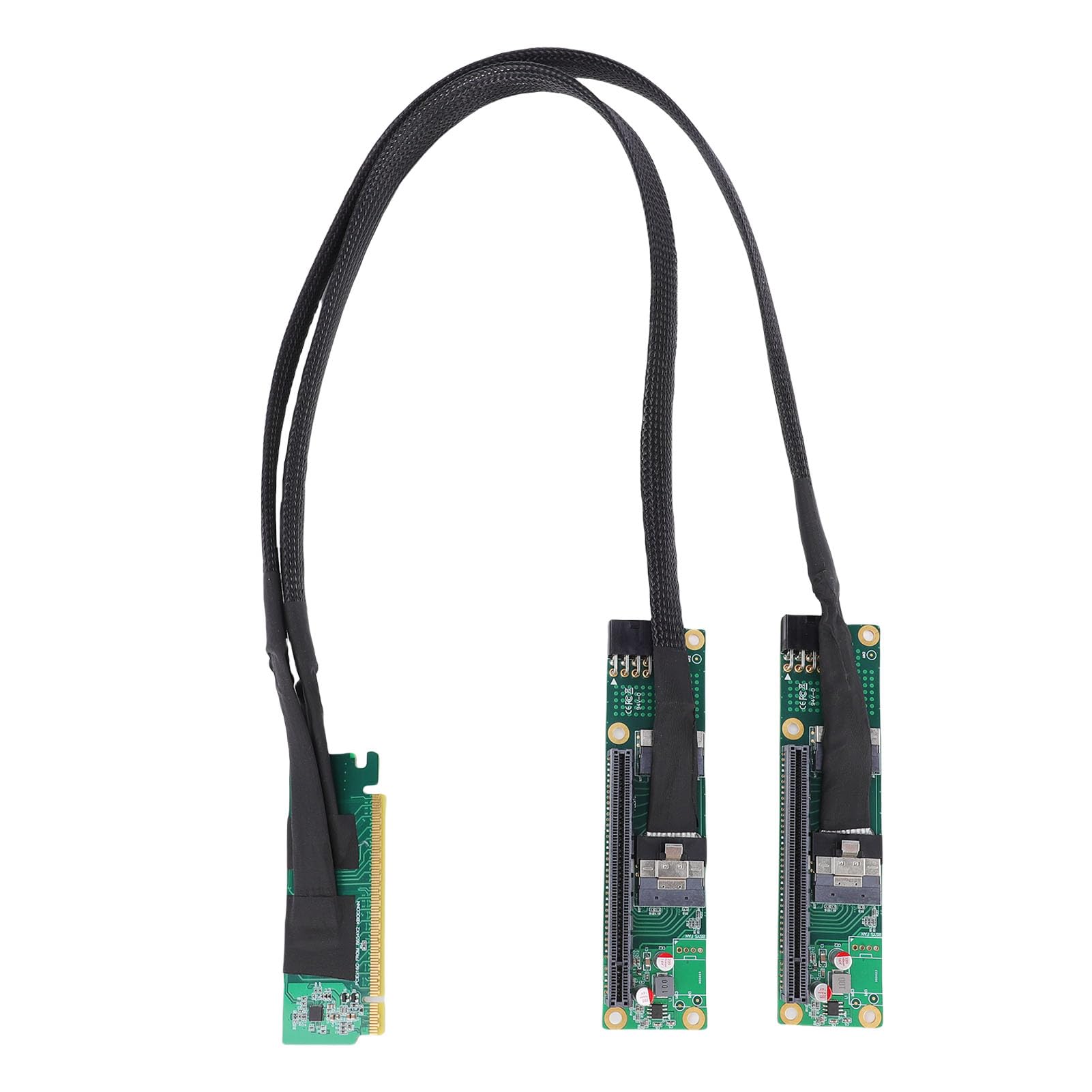 Vielseitiges PCIe 4.0-zu-SFF-8654-Extender-Adapterkabel, Hohe Leistung für Nahtlose Upgrades