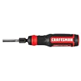 CRAFTSMAN 4V Electric Screwdriver Set, 300 RPM, Micro-USB Charging Port, 3-Stage Battery Charge Indicator (CMHT66718B20)