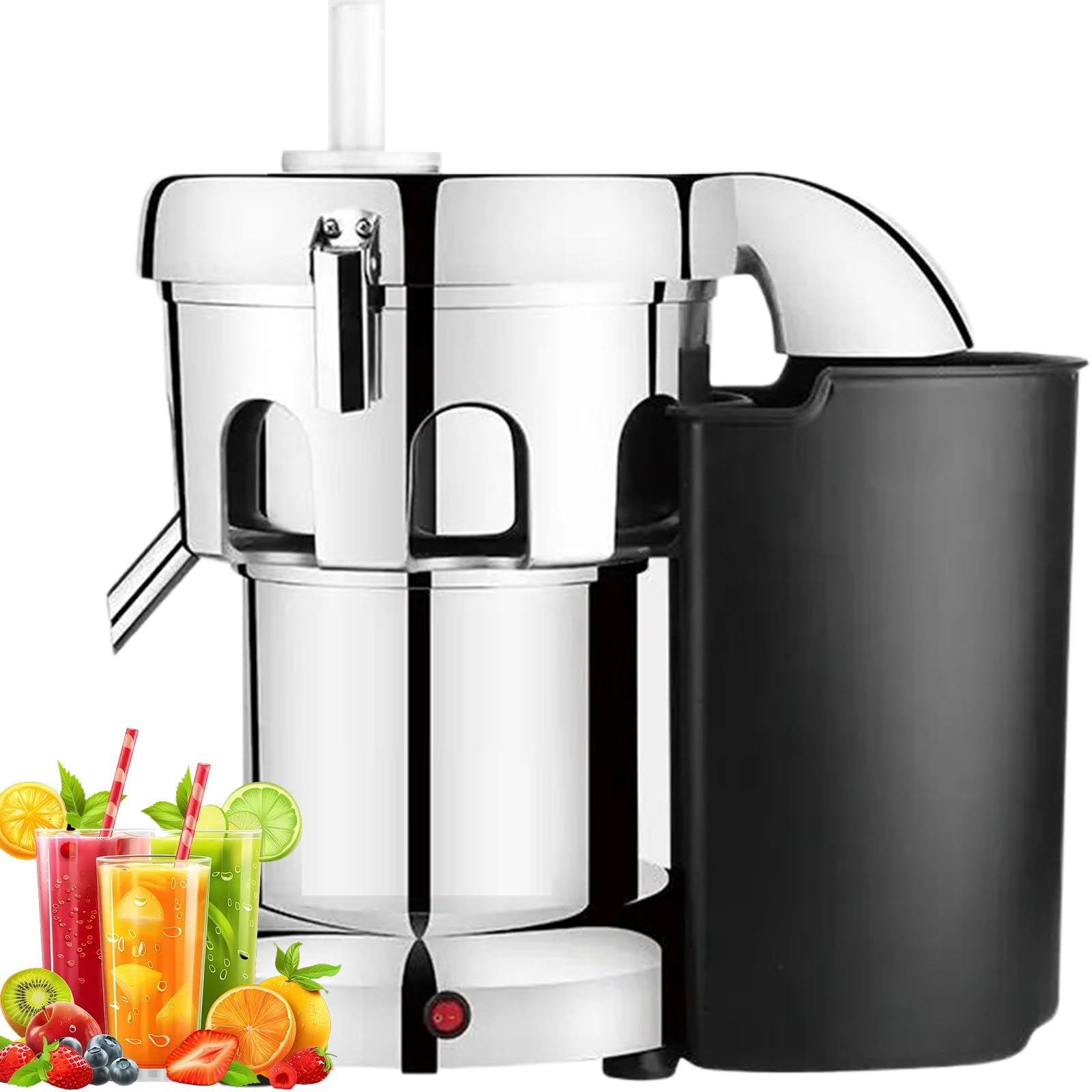 Sjyclaviger Fruit and Vegetables Juice, Centrifugal Vegetables Blender 2800r/Min 370w/550w, Extract 11-22lb Per Minute Juice Amount, for Restaurants B-2