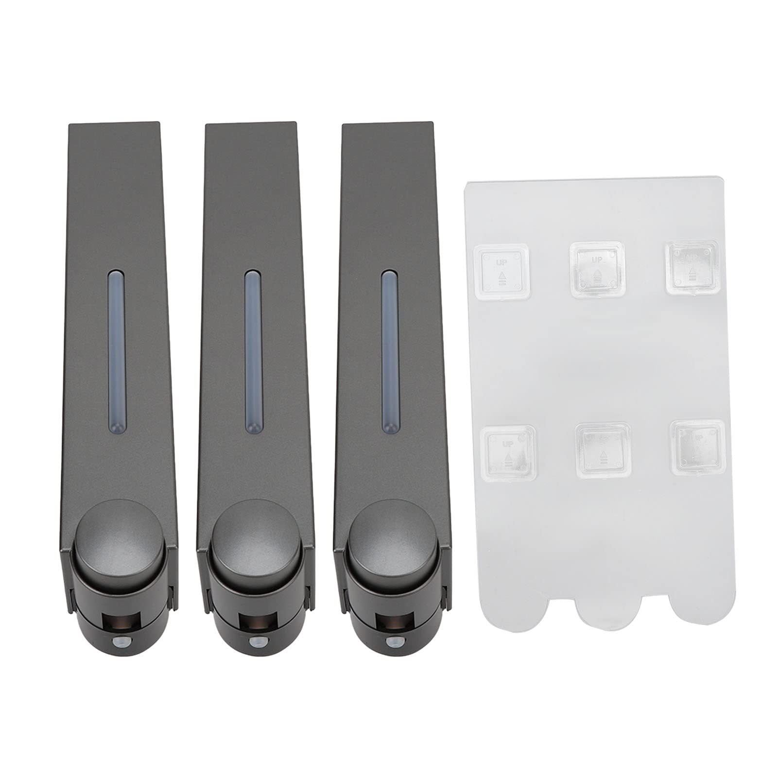 Dispensador de Jabón de Manos Montado en la Pared Dispensador de Jabón sin Taladro (3 Tazas)