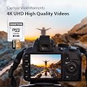【5-Years Data Recovery】 GIGASTONE 512GB Micro SD Card, 4K Camera Extreme MAX Series Speed Up to 180MB/s, Compatible with, Gopro, DJI, REDTIGER Rove VIOFO VANTRUE Dash Cam, MicroSDXC UHS-I A2 4K U3 gallery image