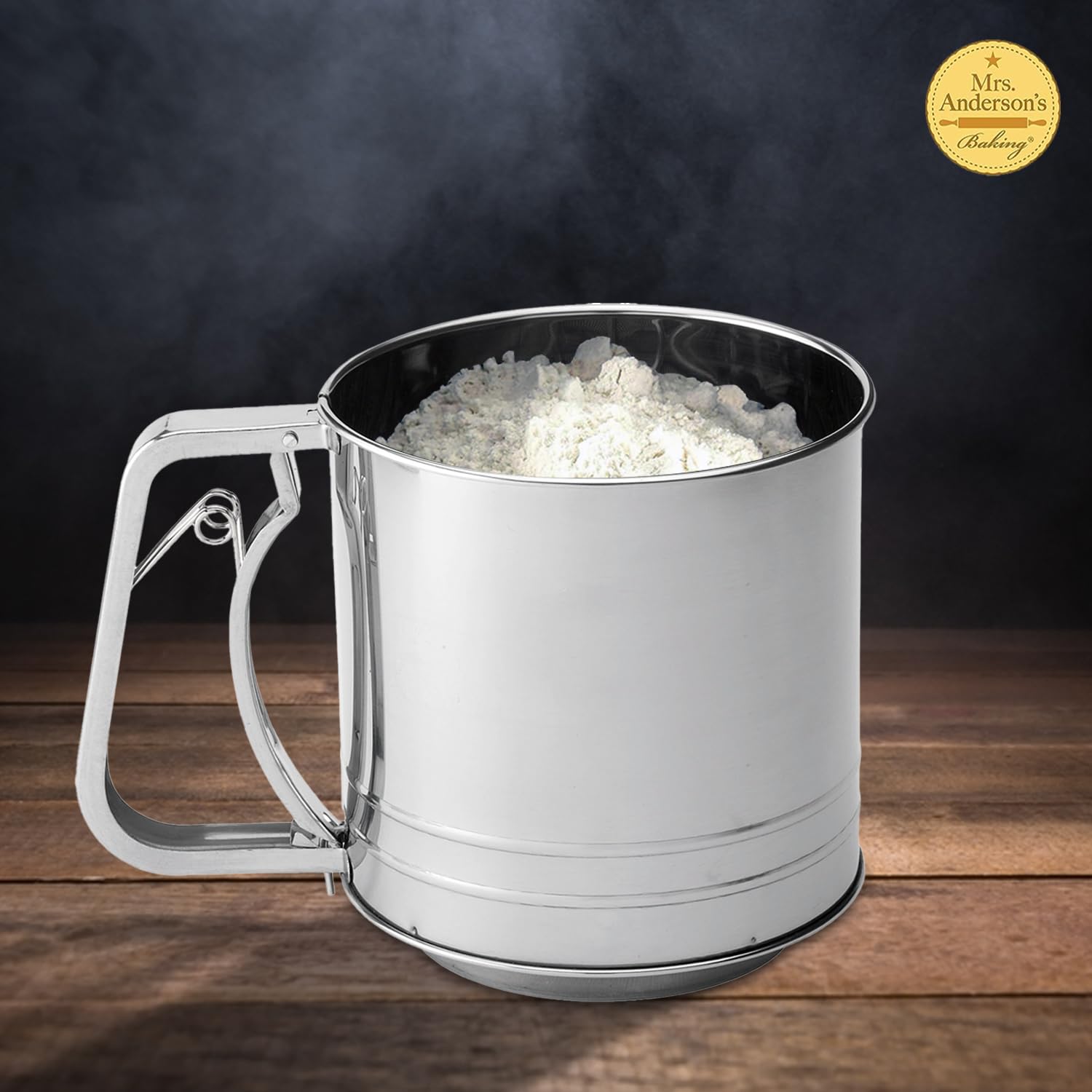 Amazon.com: Mrs. Anderson's Baking Hand Squeeze Flour Sifter