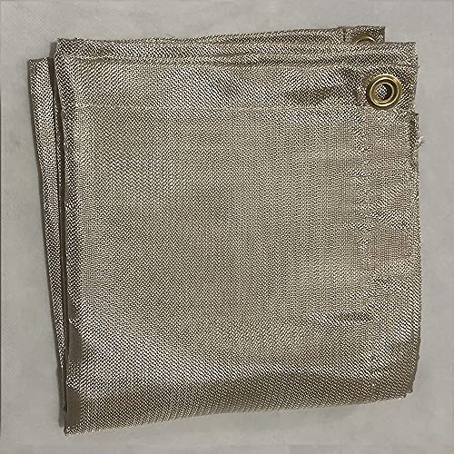 Fire Pit Grill Mat - Gas BBQ Fireproof Heat Resistant - Easy to Carry Outdoor Deck Protect - More Sizes