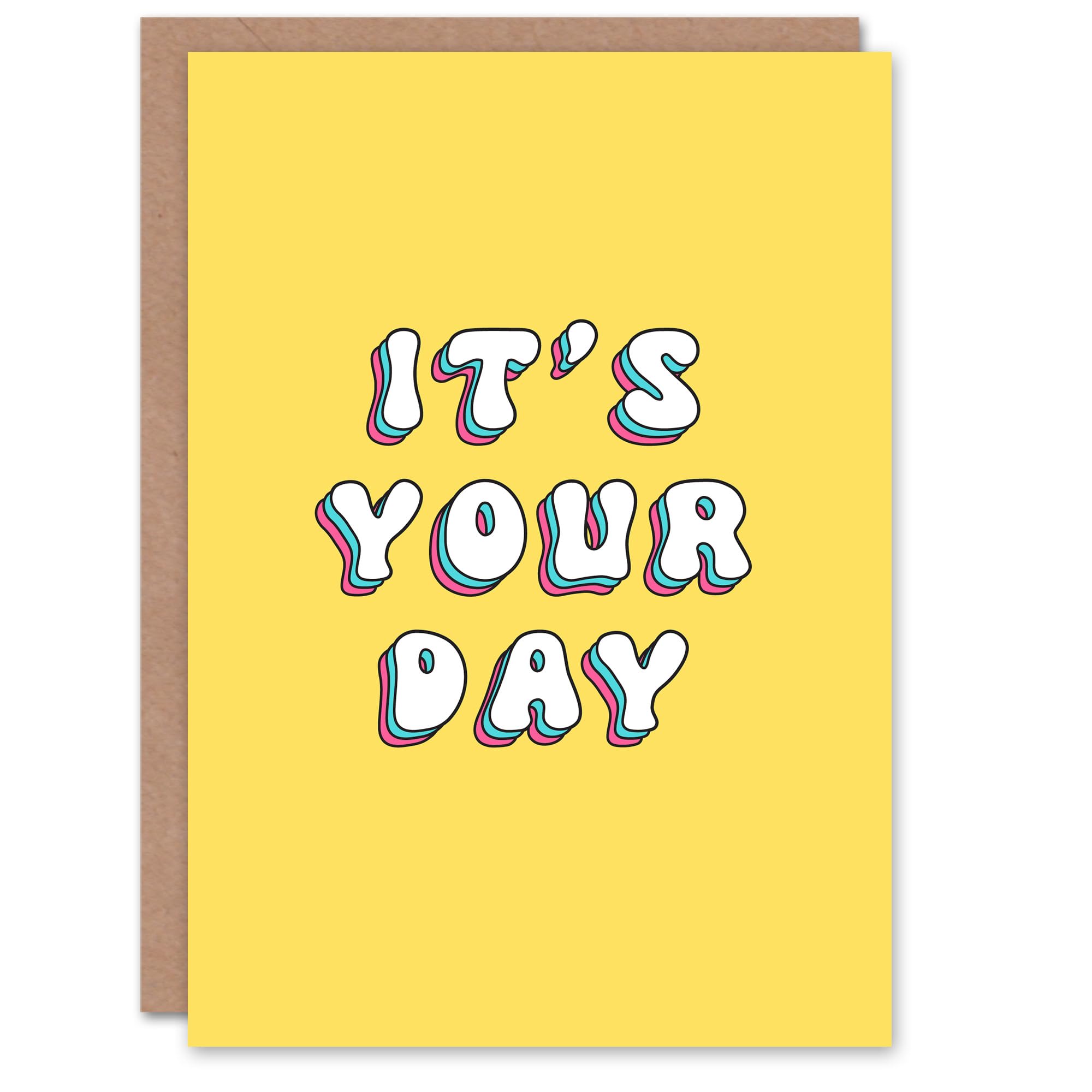 Artery8 Birthday Card It's Your Day Special Sincere For Her Gran Sister Niece Daughter Wife Woman Greeting Card