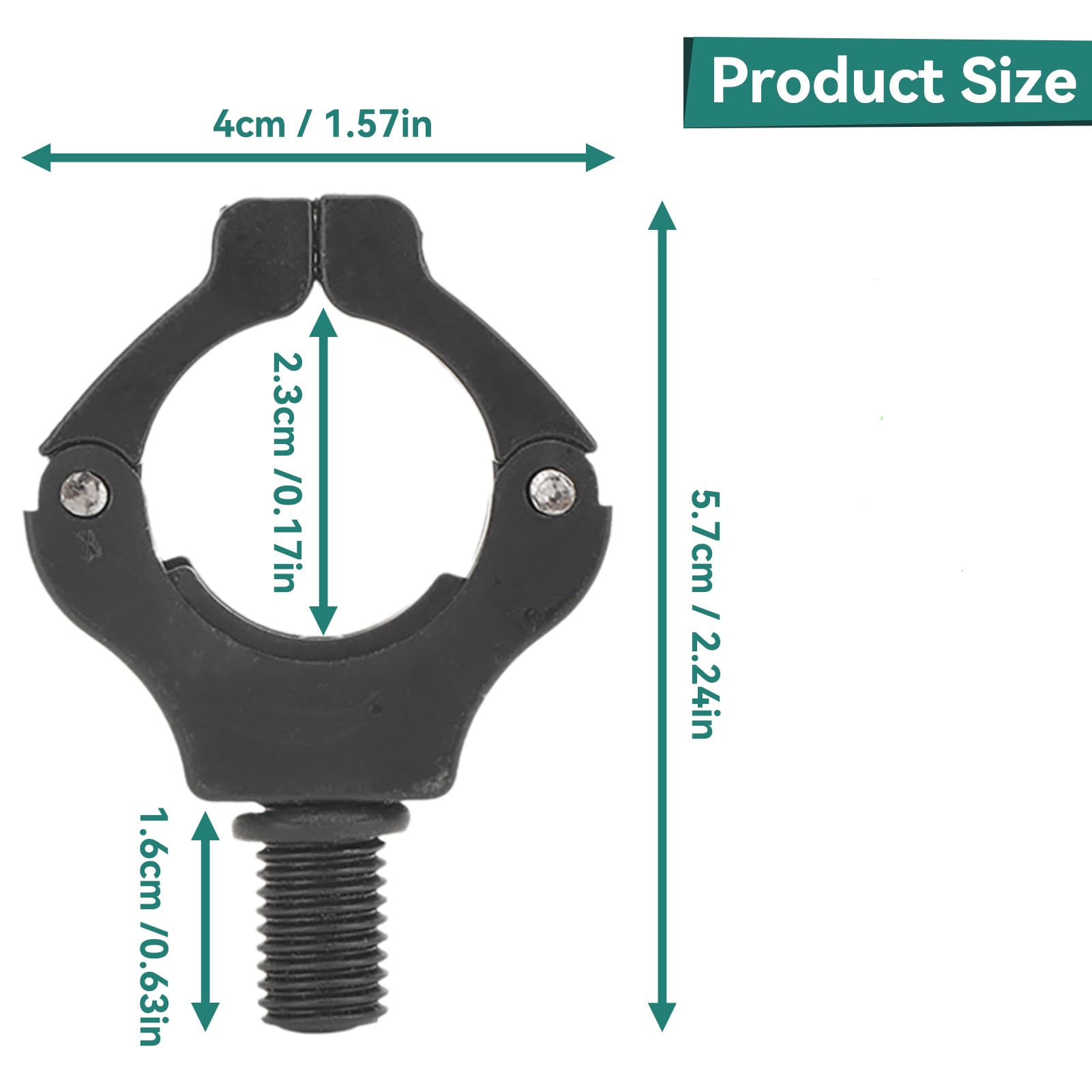 Hirisi Tackle Karpfen-Angelrutenhalter, Gripper Für Rutenhalter Mit Magischen Magnet Clips Halten Ihre Angelrute 4 Stueck