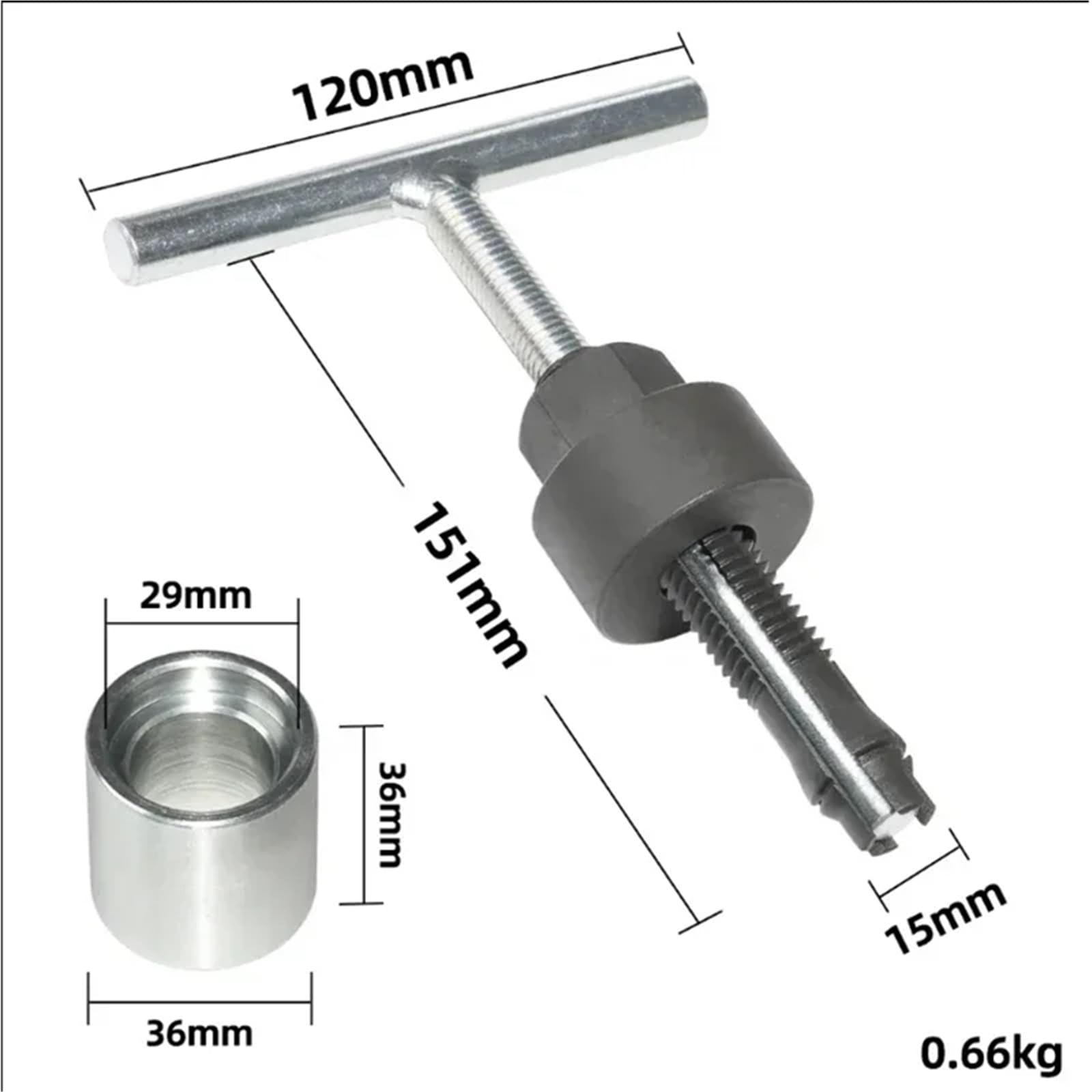 Compatibile con Strumento Calibrazione Frizione Auto Rimozione Cuscinetto Guida Doppia Trasmissione 0AM DCT250 Set Cuscinetti A Mano Supporto Disco Frizione