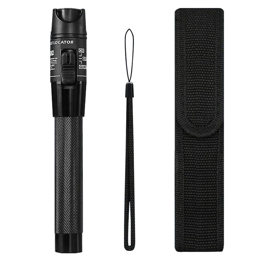 Localizzatore Guasti Fibra Ottica 60MW - Penna Sorgente Luce Rossa Per Test Fino A 60km, Con Connettori Universali - Foto 9