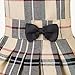 PUPTECK Classic Plaid Dog Dress Cute Puppy Clothes Outfit Small