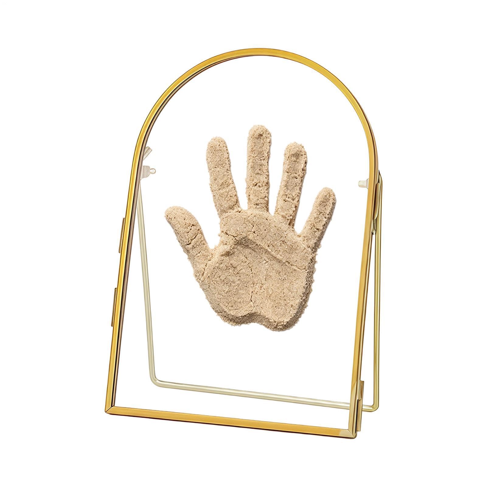 Cadre Photo Bureau Arche Métal - Support Stable pour Table de Chevet