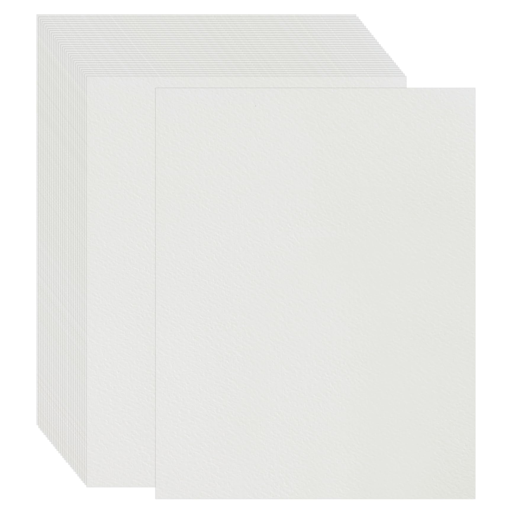 50 Sheets Hammered Card A4, 230gsm White A4 Card Textured Paper for Card Making, Scrapbook, Wedding Invites, DIY Projects