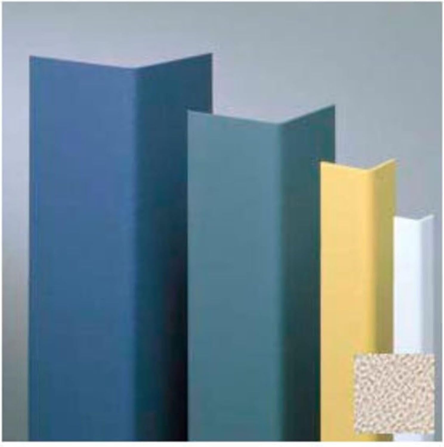 Surface Mounted Corner Guard, 135, 1-1/2" Wings, 4'H, Khaki Brown, Undrilled