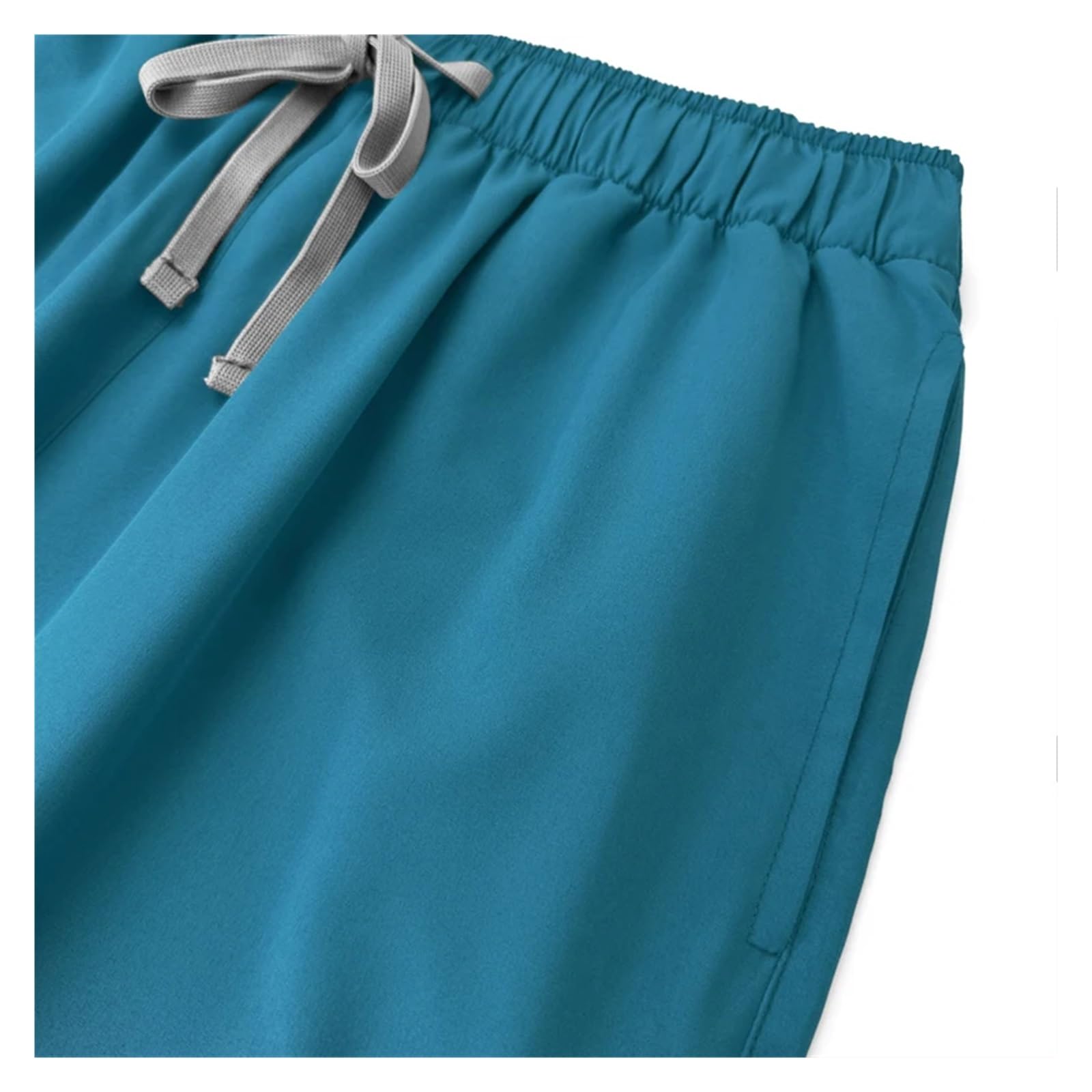 Uniformes Sanitarios Mujer Conjunto de Uniforme quirúrgico for médicos y Enfermeras, con Cuello en V, Bolsillo, elástico, de Secado rápido, Camiseta y Pantalones, for Dentistas y orales.