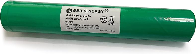 GEILIENERGY 3.6V 75175 75375 Batteries Compatible with 75716 75375 75175 LED HP, XT,DS,PolyStinger, Pelican M9, FL126 Flashlight Batteries (1PACK)
