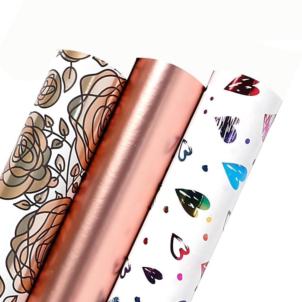 Gift Wrapping Paper Roll Set Included 3 Pack Gift Kraft Wrap Paper for Birthday Party Graduation Eid Boys Girls kids baby Men Women 43 cm X 3 m Per Sheet