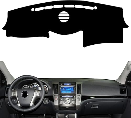 Tapete para tablero de instrumentos de automóvil, compatible con Hyundai Veracruz 2007 2008 2009 2010 2011 2012 mano izquierda
