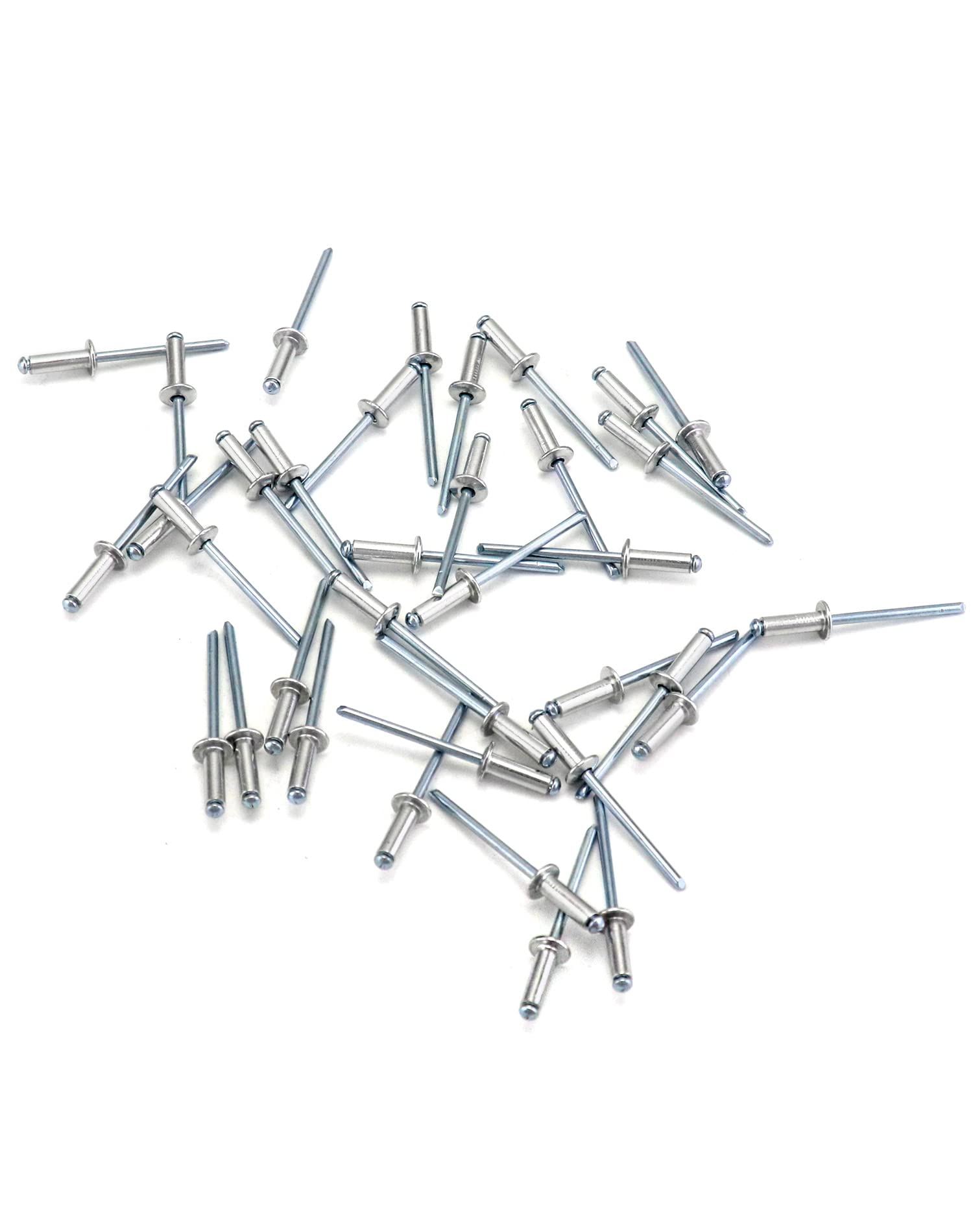 QWORK Aluminum Blind Rivets, 500 Pcs 3/16 In. X 1/2 In.(4.8 X 12 Mm) Rivets, Grip Range 7.0-9.0mm - Foto 4
