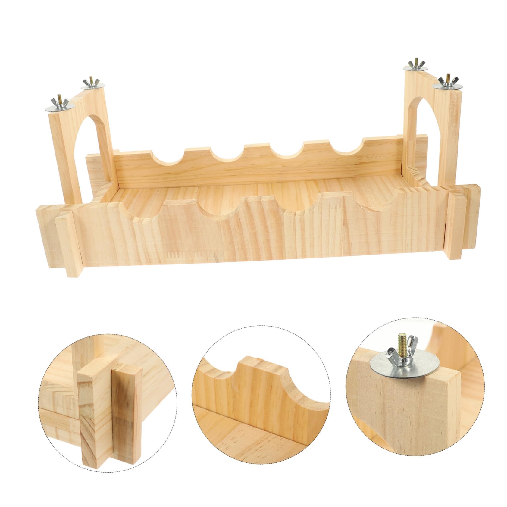 Hamsterkäfig Aus Holz Stabile Tierbrücke Für Kleintiergehege Rattenbrücke Als Tierversteck Geeignet Für Hamsterkäfige Und Meerschweinchengehege