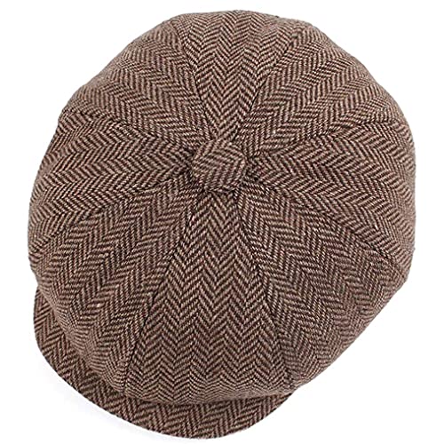 Newsboy Hats for Toddler Boys Girls Tweed Flat Beret for Kids Pageboy Hats for Children4