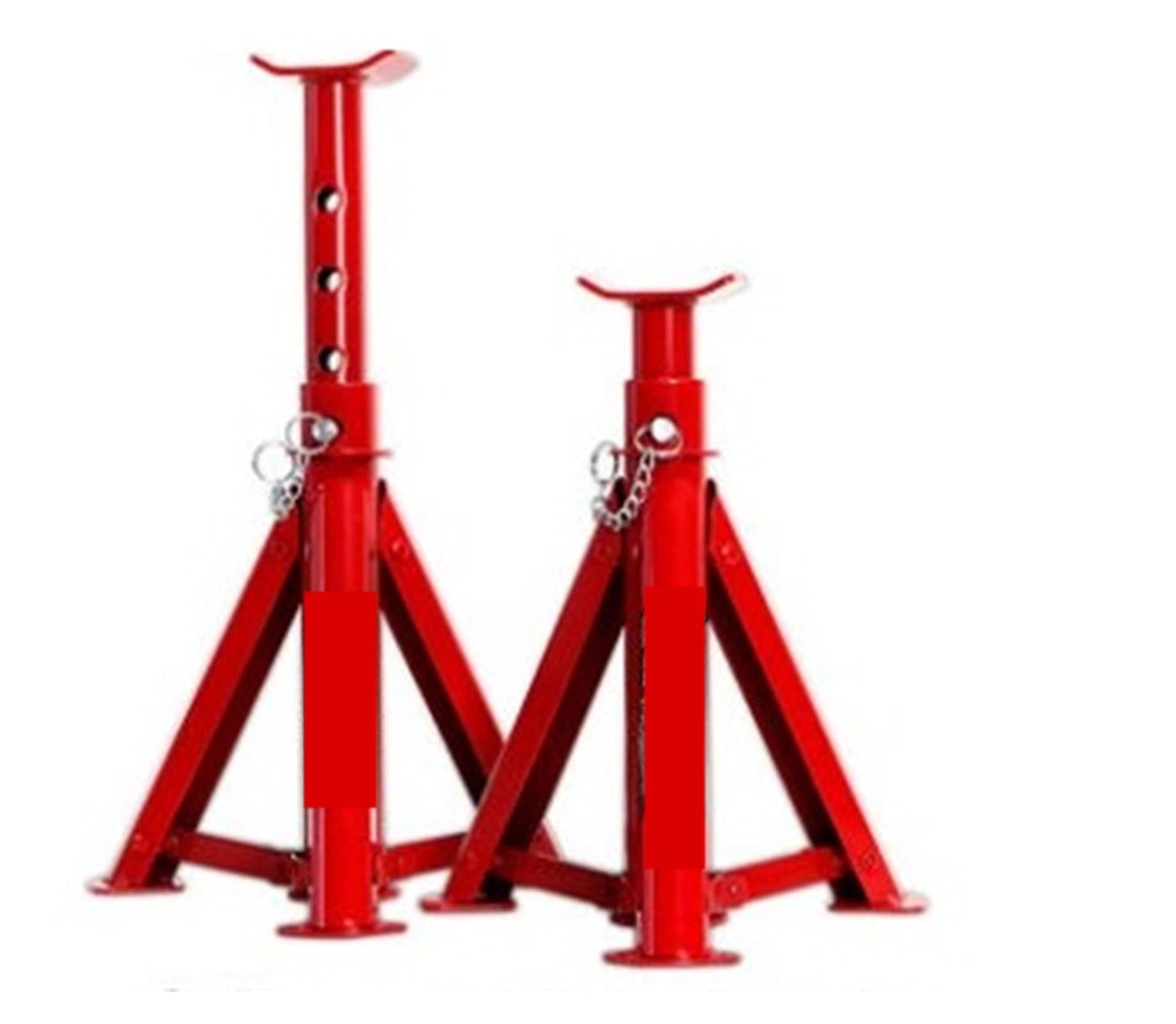 DYTWXG 3Ton 2 Pezzi di Supporto per martinetto di Sollevamento per Riparazione Ruote Auto piegate, Telaio di Supporto per Pneumatici Auto Pieghevole per Auto e Veicoli Sportivi.