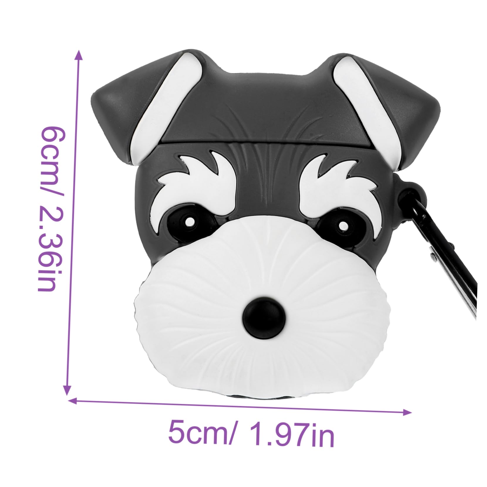 Angoily 3piezas Estuche De para Auriculares Inalámbricos Diseño De Sherry Funda Protectora para Gancho Resistente y Atractiva