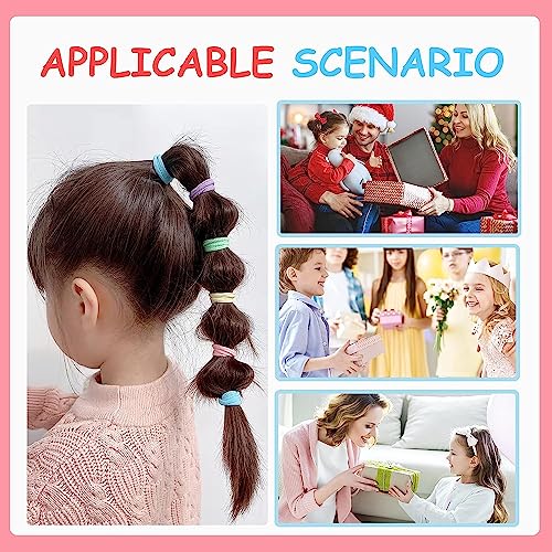 Image of Shining Diva Fashion 74-1220 Pcs Colorful Hair Bands, Hairpins, Ponytail Holders, Flower Clips, BB Clips, Bamboo Knots, Hair Extensions, Headbands for Girls Kids Baby Toddlers | A Box of Multipurpose Girls Hair Accessories Set | Birthday Gift for Girls