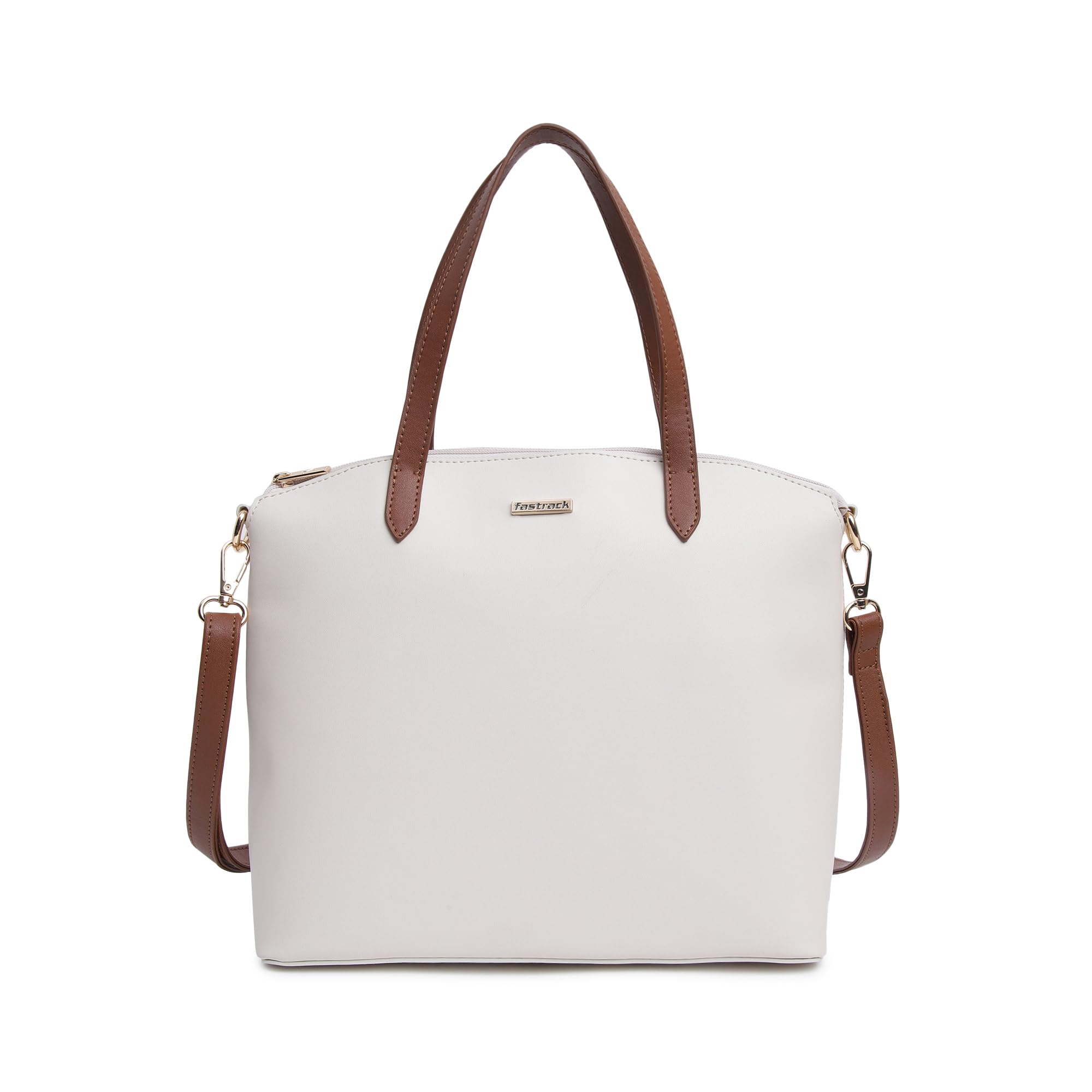 Structured Satchel Bag for Women | Classic Bag for Girls, Ladies, Women | Spacious Bag for College, Work Made of Faux Leather-image-19