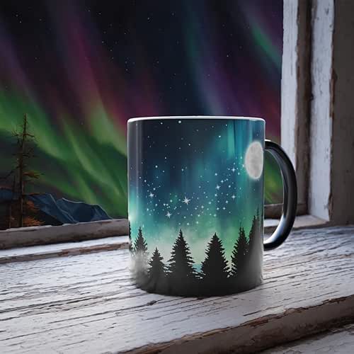 Northern Lights 11oz Color Changing Coffee Mug