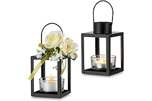 Romadedi Tealight Lanterns: Illuminate Your Space with Vintage Charm
