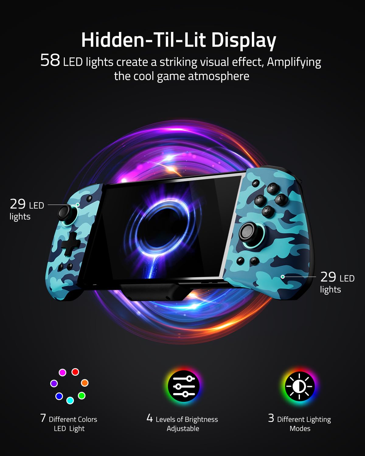 Fun Lab Switch Controller Snapklik.com : FUNLAB Switch Handheld Controller For Nintendo Switch ...