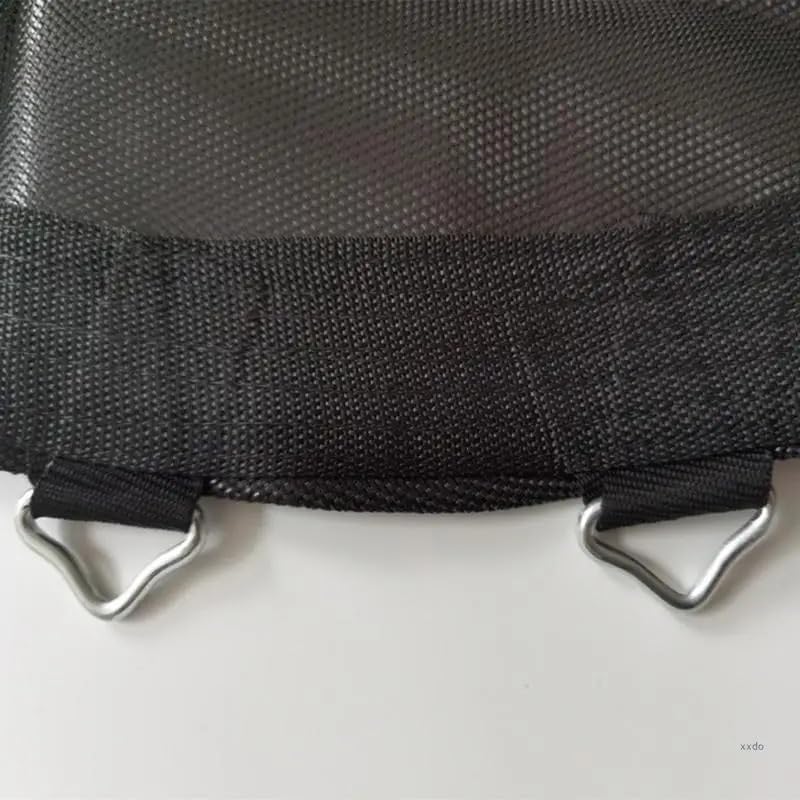 Salto di Ricambio Tappetino di Sicurezza Elastico Ricambio for Trampolino, Resistente all'Acqua, con Anelli a V e Tappetino Rotondo for