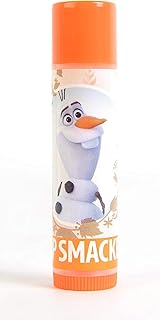 Lip Smacker Olaf Lip Balm, Disney Frozen Flavored Inspired Lip Balm for Kids, Moisturizing and Smoothing to Make Lips Shine, Wonderful Waffles and Syrup Flavour