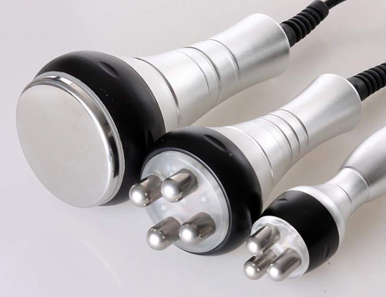 1x 40k fat burning head 1x rf body head 1x rf face head 1x plastic holder