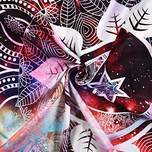 Likiyol Moon Star Tapestries Celestial Galaxy Starry Tapestry Mandala Tapestry Hippie Boho Tapestry For Room thumb #4