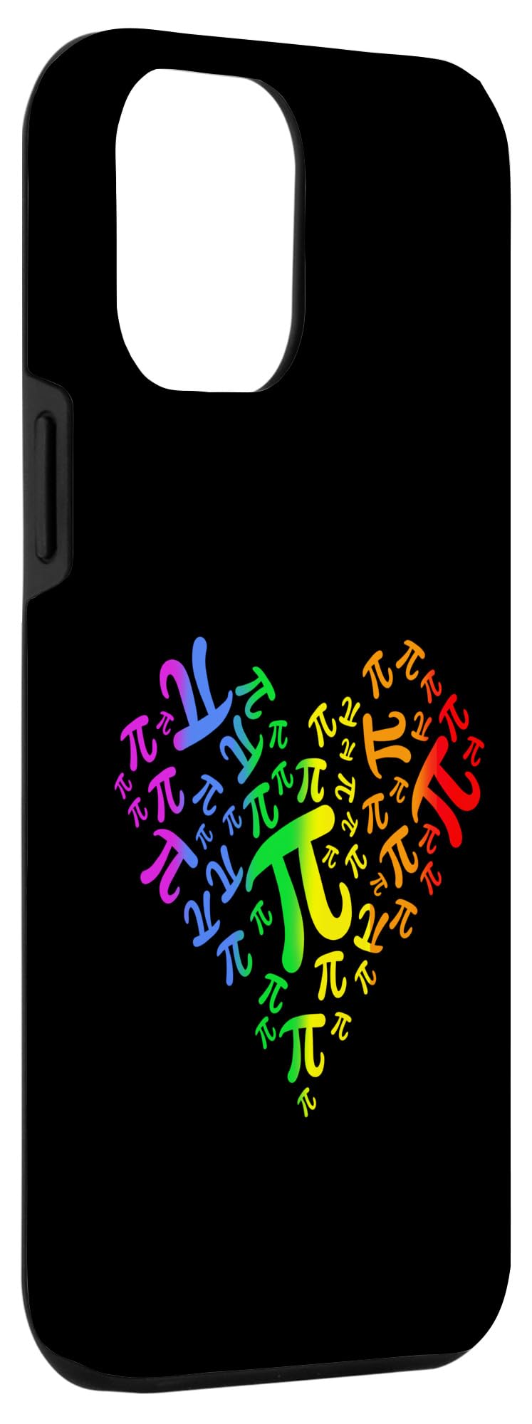 iPhone 14 Plus Pi Day Rainbow Heart Math Lovers LGBTQ Pride Gay Bi Lesbian Case - Image 3
