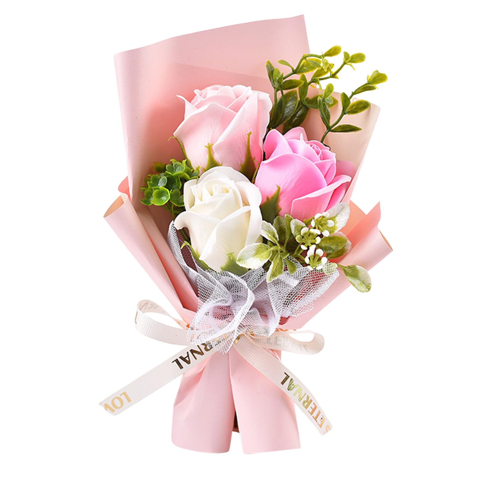 バラ バラの花束 装飾 人工フラワー 造花 バレンタイン 母の日 誕生日