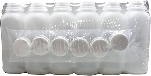 Miniatura 7 de Pinnacle Mercantile Botellas vacías de plástico para jugo de batido de 16 onzas, juego de 6 tapas a prueba de manipulaciones