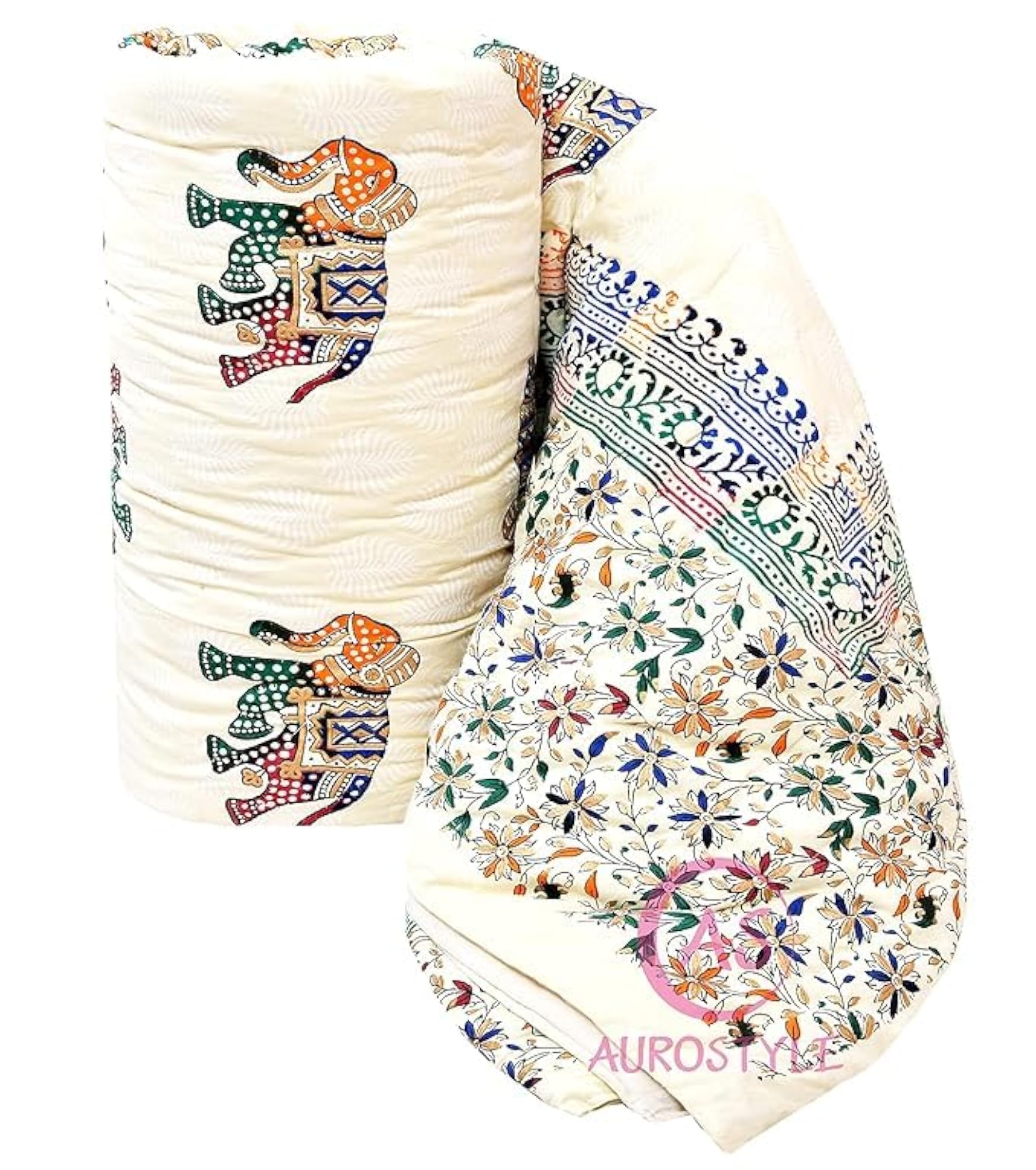 Jaipuri Razai Double Bed Cotton Quilt