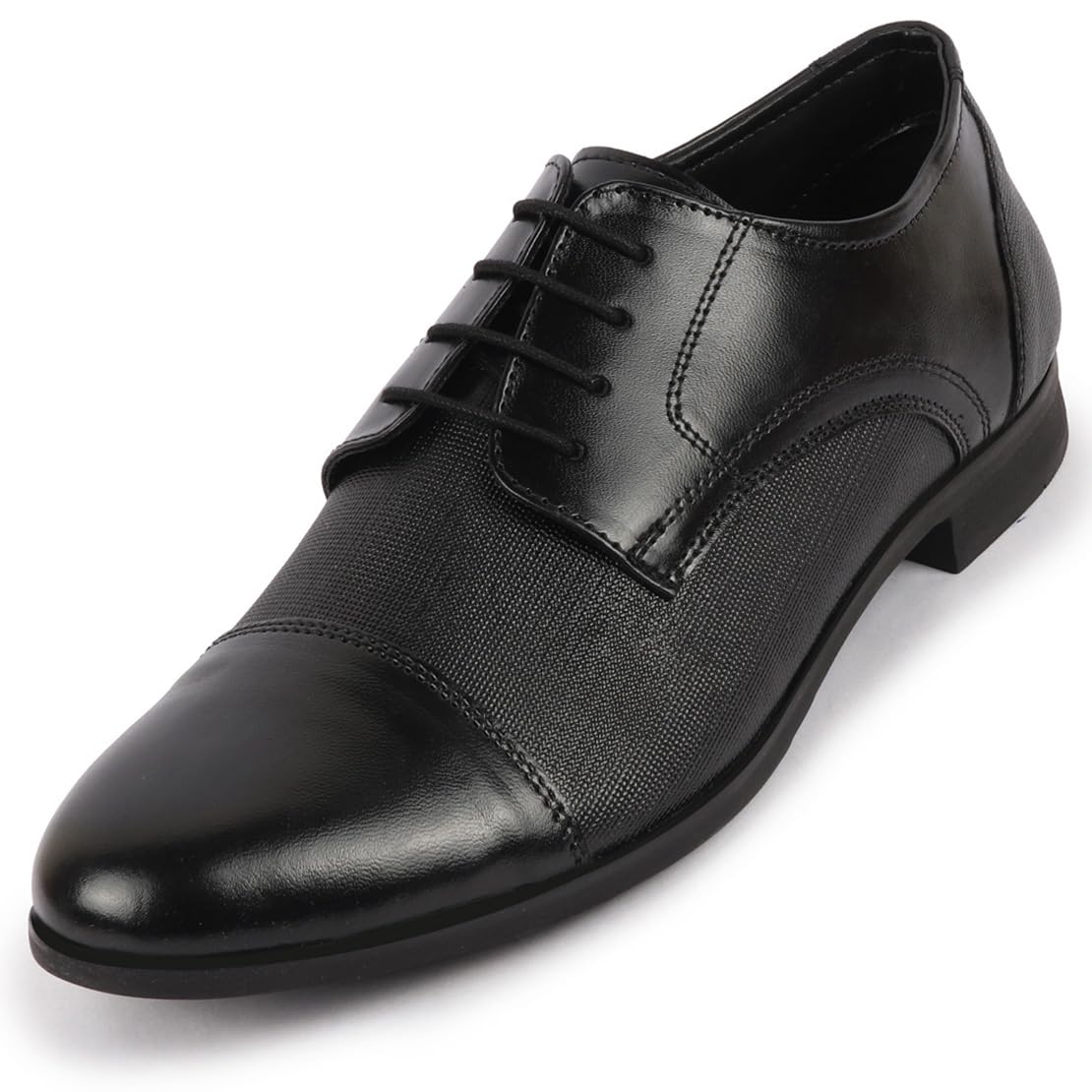 FST Genuine Leather Fur-lined Men's Casual Shoes 722KMA872 Black - Richmond main image 0