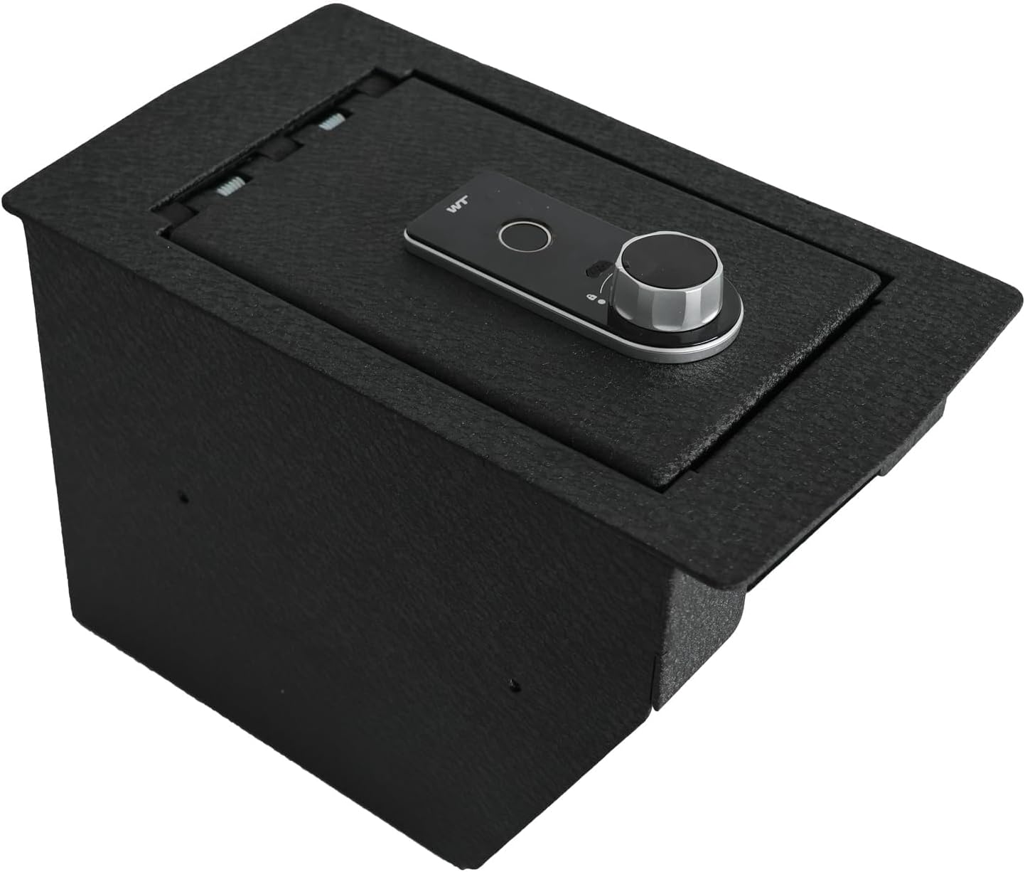 Center Console Safe Vault - KEREN Console Gun Safe Box Compatible with Honda CR-V 2023-2026, with Superior Fingerprint Lock